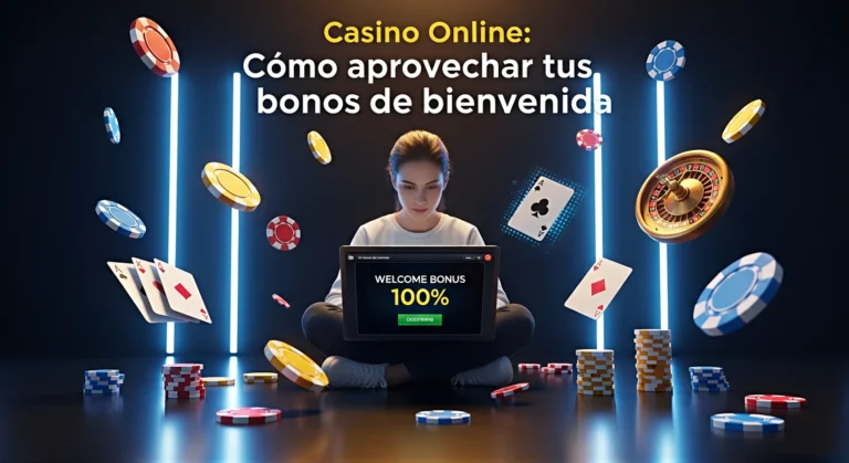 Casino online: Cómo aprovechar tus bonos de bienvenida