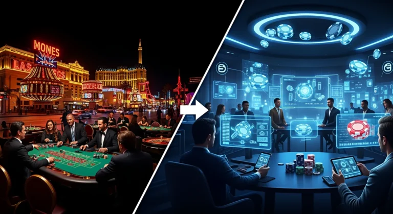 De los casinos de Las Vegas a los casinos virtuales: una evolución imparable