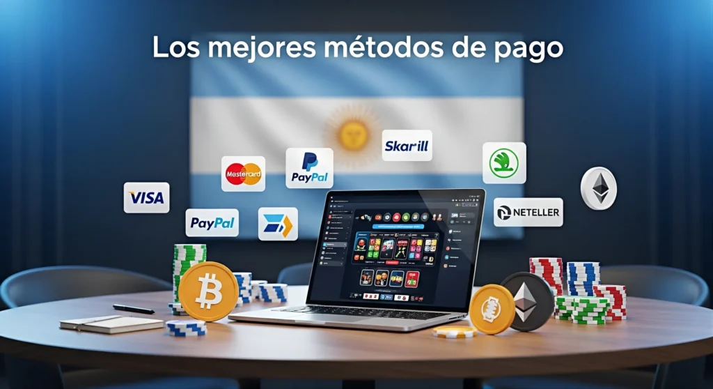 Los mejores métodos de pago para utilizar en casinos online en Argentina